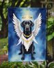 Black Labrador Retriever My Angel Garden Flag Mailbox Flag Decorative Yard Flag Banner Outside Patio Artwork Yard Flower Beds, Garden Size, Multicolor