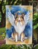 Sheltie My Angel Garden Flag Mailbox Flag Decorative Yard Flag Banner Outside Patio Artwork Yard Flower Beds, Garden Size, Multicolor