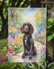 American Water Spaniel Spring Garden Garden Flag Mailbox Flag Decorative Yard Flag Banner Outside Patio Artwork Yard Flower Beds, Garden Size