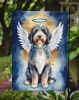 Bernedoodle My Angel Garden Flag Mailbox Flag Decorative Yard Flag Banner Outside Patio Artwork Yard Flower Beds, Garden Size, Multicolor