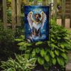 German Wirehaired Pointer My Angel Garden Flag Mailbox Flag Decorative Yard Flag Banner Outside Patio Artwork Yard Flower Beds, Garden Size