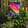 Dusty Miller in Color Garden Flag Mailbox Flag Decorative Yard Flag Banner Outside Patio Artwork Yard Flower Beds, Garden Size, Multicolor