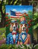 All American English Setter Garden Flag Mailbox Flag Decorative Yard Flag Banner Outside Patio Artwork Yard Flower Beds, Garden Size, Multicolor