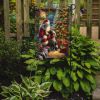 German Shorthaired Pointer and Santa Claus Garden Flag Mailbox Flag Decorative Yard Flag Banner Outside Patio Artwork Yard Flower Beds, Garden Size