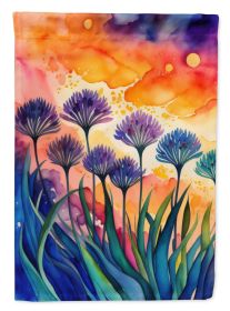 Agapanthus in Color Garden Flag Mailbox Flag Decorative Yard Flag Banner Outside Patio Artwork Yard Flower Beds, Garden Size, Multicolor