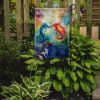 Seahorses Garden Flag Mailbox Flag Decorative Yard Flag Banner Outside Patio Artwork Yard Flower Beds, Garden Size, Multicolor