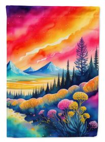 Yarrow in Color Garden Flag Mailbox Flag Decorative Yard Flag Banner Outside Patio Artwork Yard Flower Beds, Garden Size, Multicolor