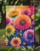 Chrysanthemums in Color Garden Flag Mailbox Flag Decorative Yard Flag Banner Outside Patio Artwork Yard Flower Beds, Garden Size, Multicolor