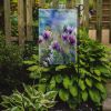 South Dakota Pasque Flowers in Watercolor Garden Flag Mailbox Flag Decorative Yard Flag Banner Outside Patio Artwork Yard Flower Beds, Garden Size