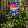 Periwinkles in Color Garden Flag Mailbox Flag Decorative Yard Flag Banner Outside Patio Artwork Yard Flower Beds, Garden Size, Multicolor
