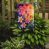 Lilies in Color Garden Flag Mailbox Flag Decorative Yard Flag Banner Outside Patio Artwork Yard Flower Beds, Garden Size, Multicolor