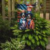 All American Greater Swiss Mountain Dog Garden Flag Mailbox Flag Decorative Yard Flag Banner Outside Patio Artwork Yard Flower Beds, Garden Size