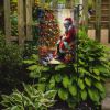 Miniature Pinscher and Santa Claus Garden Flag Mailbox Flag Decorative Yard Flag Banner Outside Patio Artwork Yard Flower Beds, Garden Size