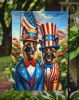 All American Belgian Malinois Garden Flag Mailbox Flag Decorative Yard Flag Banner Outside Patio Artwork Yard Flower Beds, Garden Size, Multicolor