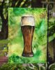 Irish Beer Dark Garden Flag Mailbox Flag Decorative Yard Flag Banner Outside Patio Artwork Yard Flower Beds, Garden Size, Multicolor