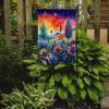 Eryngium in Color Garden Flag Mailbox Flag Decorative Yard Flag Banner Outside Patio Artwork Yard Flower Beds, Garden Size, Multicolor