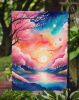 Cherry Blossom in Color Garden Flag Mailbox Flag Decorative Yard Flag Banner Outside Patio Artwork Yard Flower Beds, Garden Size, Multicolor