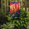 Gladiolus in Color Garden Flag Mailbox Flag Decorative Yard Flag Banner Outside Patio Artwork Yard Flower Beds, Garden Size, Multicolor