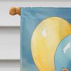 Chihuahua Happy Birthday House Flag Large Porch Sleeve Pole Decorative Outside Yard Banner Artwork Wall Hanging, Polyester, House Size, Multicolor