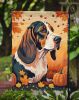 Basset Hound Fall Garden Flag Mailbox Flag Decorative Yard Flag Banner Outside Patio Artwork Yard Flower Beds, Garden Size, Multicolor