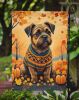 Border Terrier Fall Garden Flag Mailbox Flag Decorative Yard Flag Banner Outside Patio Artwork Yard Flower Beds, Garden Size, Multicolor