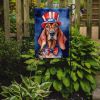 Redbone Coonhound Patriotic American Garden Flag Mailbox Flag Decorative Yard Flag Banner Outside Patio Artwork Yard Flower Beds, Garden Size