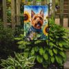 Australian Terrier in Sunflowers Garden Flag Mailbox Flag Decorative Yard Flag Banner Outside Patio Artwork Yard Flower Beds, Garden Size, Multicolor