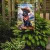 Scottish Terrier Cowboy Welcome Garden Flag Mailbox Flag Decorative Yard Flag Banner Outside Patio Artwork Yard Flower Beds, Garden Size, Multicolor