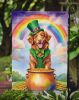 Nova Scotia Duck Tolling Retriever St Patrick's Day Garden Flag Mailbox Flag Decorative Yard Flag Banner Outside Patio Artwork Yard Flower Beds