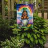 Tibetan Mastiff St Patrick's Day Garden Flag Mailbox Flag Decorative Yard Flag Banner Outside Patio Artwork Yard Flower Beds, Garden Size, Multicolor