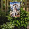 Great Pyrenees Cowboy Welcome Garden Flag Mailbox Flag Decorative Yard Flag Banner Outside Patio Artwork Yard Flower Beds, Garden Size, Multicolor
