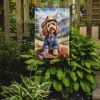 Cockapoo Cowboy Welcome Garden Flag Mailbox Flag Decorative Yard Flag Banner Outside Patio Artwork Yard Flower Beds, Garden Size, Multicolor