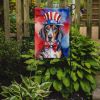American English Coonhound Patriotic American Garden Flag Mailbox Flag Decorative Yard Flag Banner Outside Patio Artwork Yard Flower Beds, Garden Size