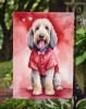 Otterhound My Valentine Garden Flag Mailbox Flag Decorative Yard Flag Banner Outside Patio Artwork Yard Flower Beds, Garden Size, Multicolor