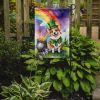 Corgi St Patrick's Day Garden Flag Mailbox Flag Decorative Yard Flag Banner Outside Patio Artwork Yard Flower Beds, Garden Size, Multicolor