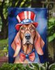 Redbone Coonhound Patriotic American Garden Flag Mailbox Flag Decorative Yard Flag Banner Outside Patio Artwork Yard Flower Beds, Garden Size