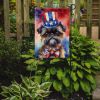 Brussels Griffon Patriotic American Garden Flag Mailbox Flag Decorative Yard Flag Banner Outside Patio Artwork Yard Flower Beds, Garden Size
