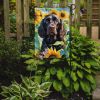 American Water Spaniel in Sunflowers Garden Flag Mailbox Flag Decorative Yard Flag Banner Outside Patio Artwork Yard Flower Beds, Garden Size