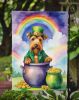 Welsh Terrier St Patrick's Day Garden Flag Mailbox Flag Decorative Yard Flag Banner Outside Patio Artwork Yard Flower Beds, Garden Size, Multicolor