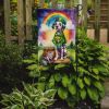 Dalmatian St Patrick's Day Garden Flag Mailbox Flag Decorative Yard Flag Banner Outside Patio Artwork Yard Flower Beds, Garden Size, Multicolor