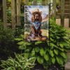 Sussex Spaniel Cowboy Welcome Garden Flag Mailbox Flag Decorative Yard Flag Banner Outside Patio Artwork Yard Flower Beds, Garden Size, Multicolor