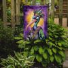 Pelican Mardi Gras Garden Flag Mailbox Flag Decorative Yard Flag Banner Outside Patio Artwork Yard Flower Beds, Garden Size, Multicolor