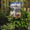 Sealyham Terrier Cowboy Welcome Garden Flag Mailbox Flag Decorative Yard Flag Banner Outside Patio Artwork Yard Flower Beds, Garden Size, Multicolor