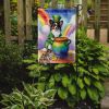 Papillon St Patrick's Day Garden Flag Mailbox Flag Decorative Yard Flag Banner Outside Patio Artwork Yard Flower Beds, Garden Size, Multicolor
