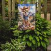 Chihuahua Cowboy Welcome Garden Flag Mailbox Flag Decorative Yard Flag Banner Outside Patio Artwork Yard Flower Beds, Garden Size, Multicolor