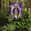 English Springer Spaniel King of Mardi Gras Garden Flag Mailbox Flag Decorative Yard Flag Banner Outside Patio Artwork Yard Flower Beds, Garden Size