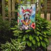 Chinese Crested Luau Garden Flag Mailbox Flag Decorative Yard Flag Banner Outside Patio Artwork Yard Flower Beds, Garden Size, Multicolor