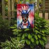 Manchester Terrier Patriotic American Garden Flag Mailbox Flag Decorative Yard Flag Banner Outside Patio Artwork Yard Flower Beds, Garden Size