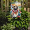 Anatolian Shepherd Luau Garden Flag Mailbox Flag Decorative Yard Flag Banner Outside Patio Artwork Yard Flower Beds, Garden Size, Multicolor