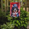 Greater Swiss Mountain Dog Patriotic American Garden Flag Mailbox Flag Decorative Yard Flag Banner Outside Patio Artwork Yard Flower Beds, Garden Size